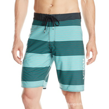 2017 Wholesale Men′s Board Shorts Stripe Beach Swimwear